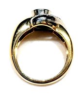 Anneau Sommer Femme Anni '80 in Or jaune Diamante 0.27 Ct FANTASY DIA CT 0.27-0.55 G/VS - FANTASY DIA CT 0.27-0.55 G/VS